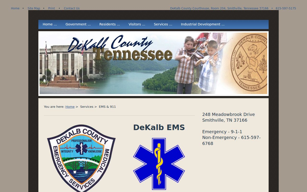 DeKalb County arrest and emergency services information