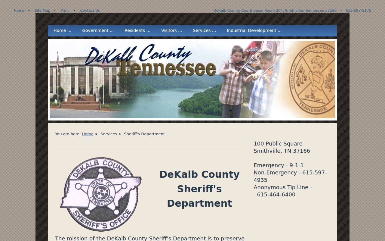 DeKalb County arrest history Sheriff Department contacts