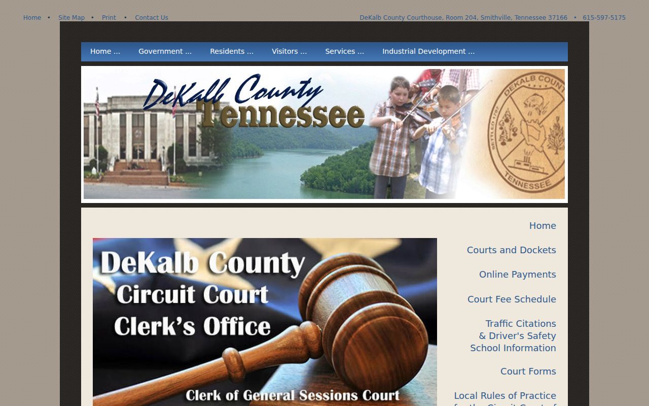 DeKalb County criminal court forms and filing information